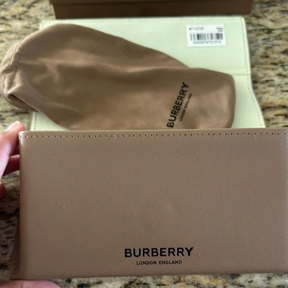 Burberry Black Oversized Sunglasses